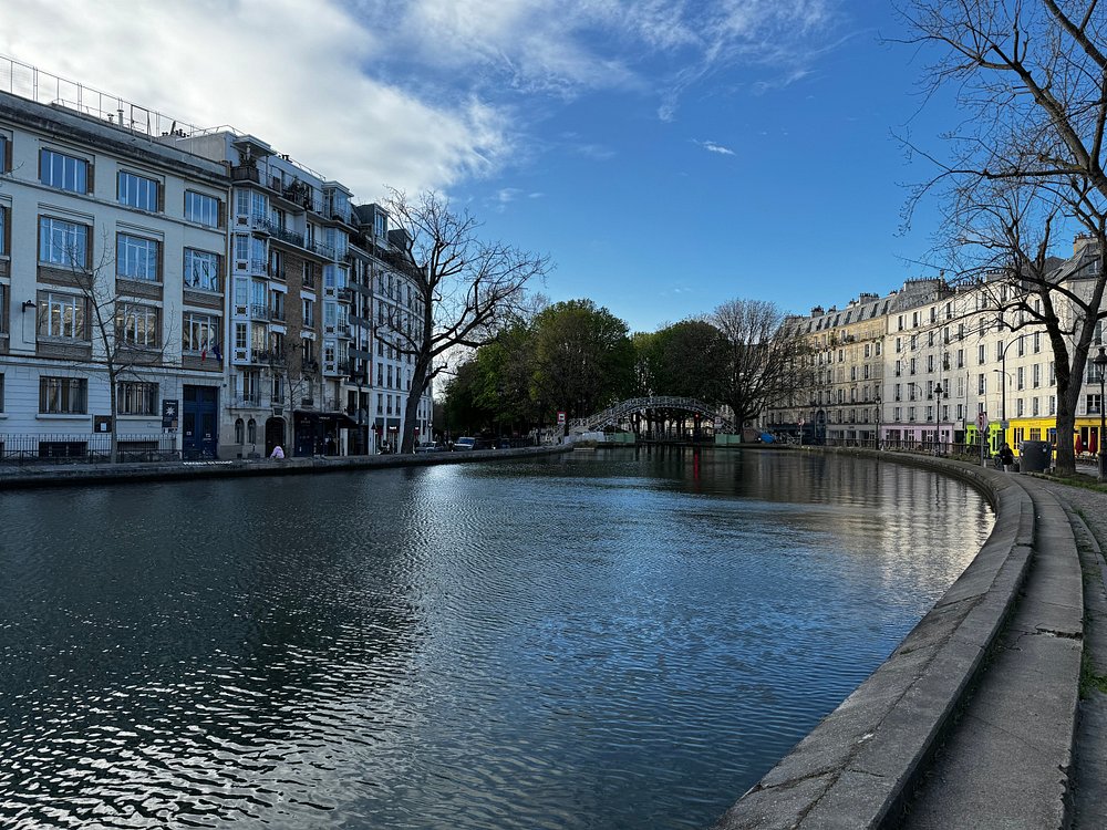 Vue du canal Saint Martin