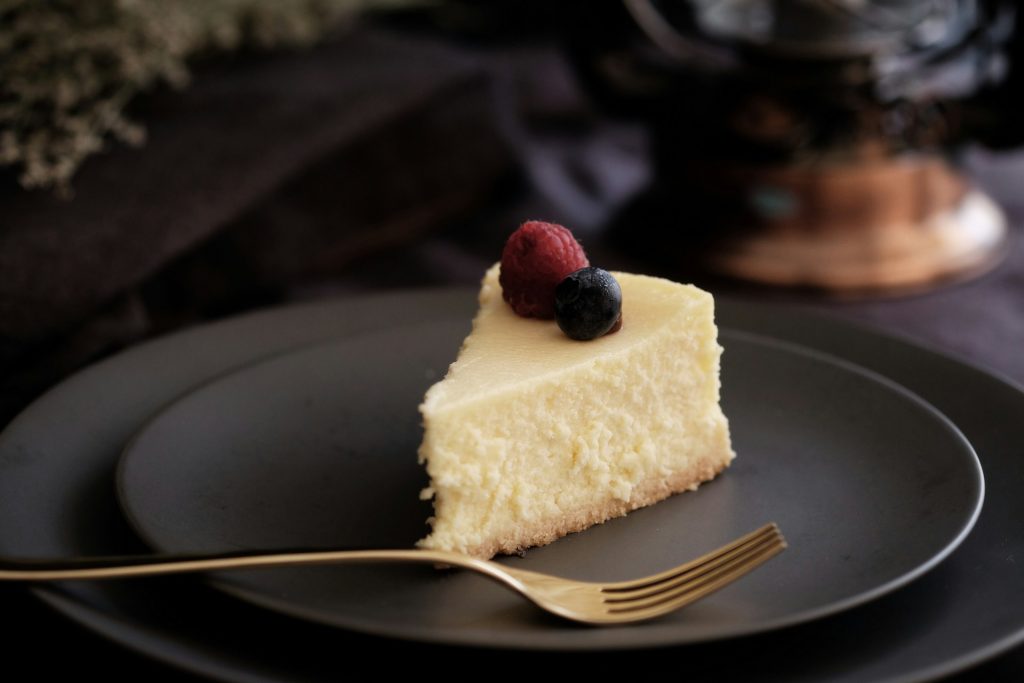 Un cheesecake appétissant