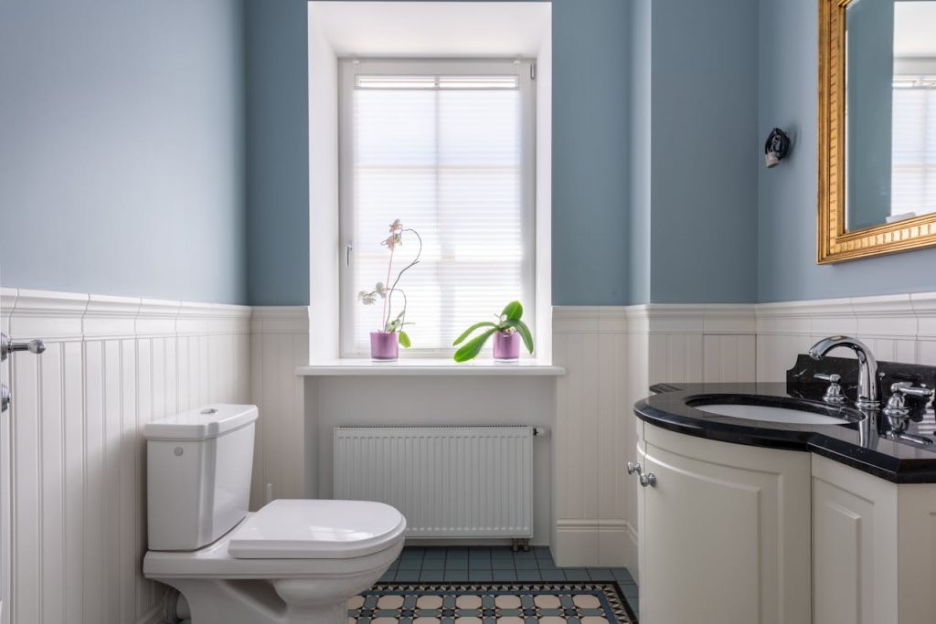 Toilettes propres