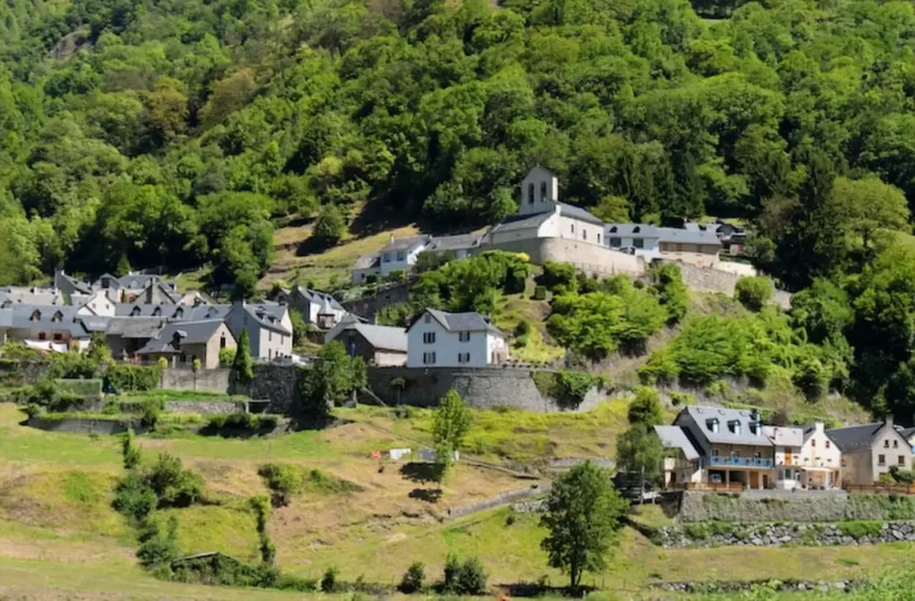 Mountain village, Pyrenees France