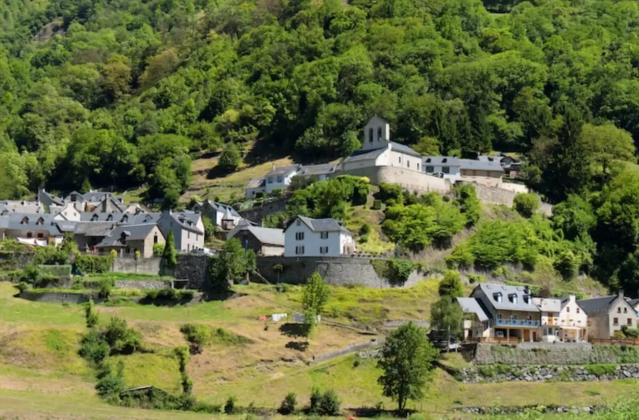 Mountain village, Pyrenees France