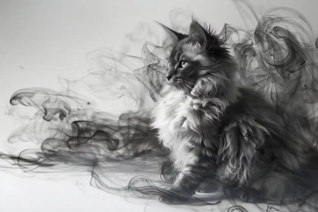 Typography letter international cat day design