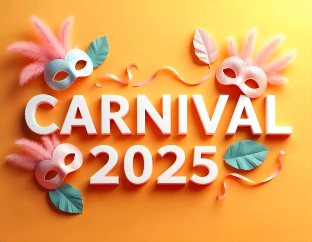 3d rendering of carnival illustration