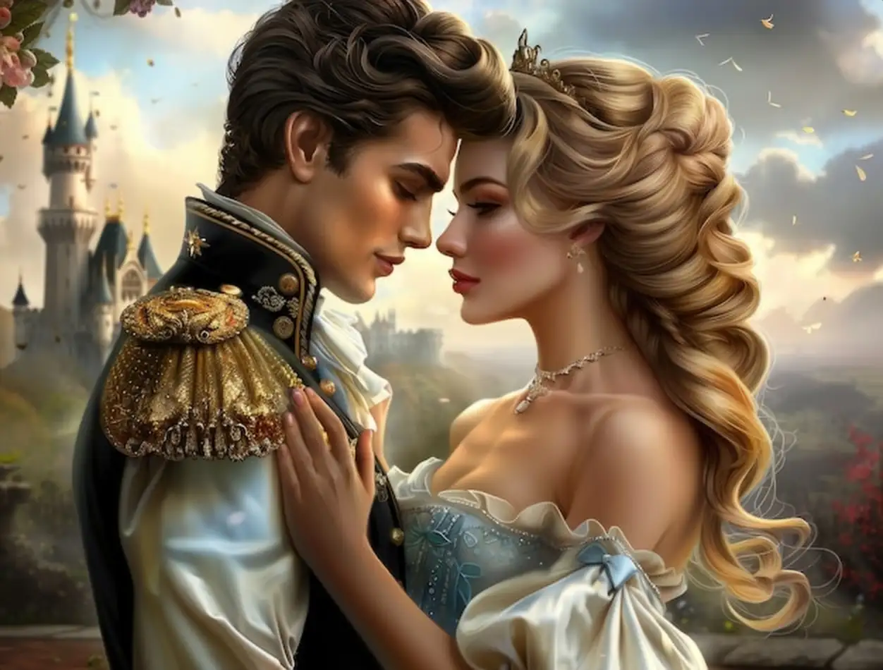 Princess and prince digital art