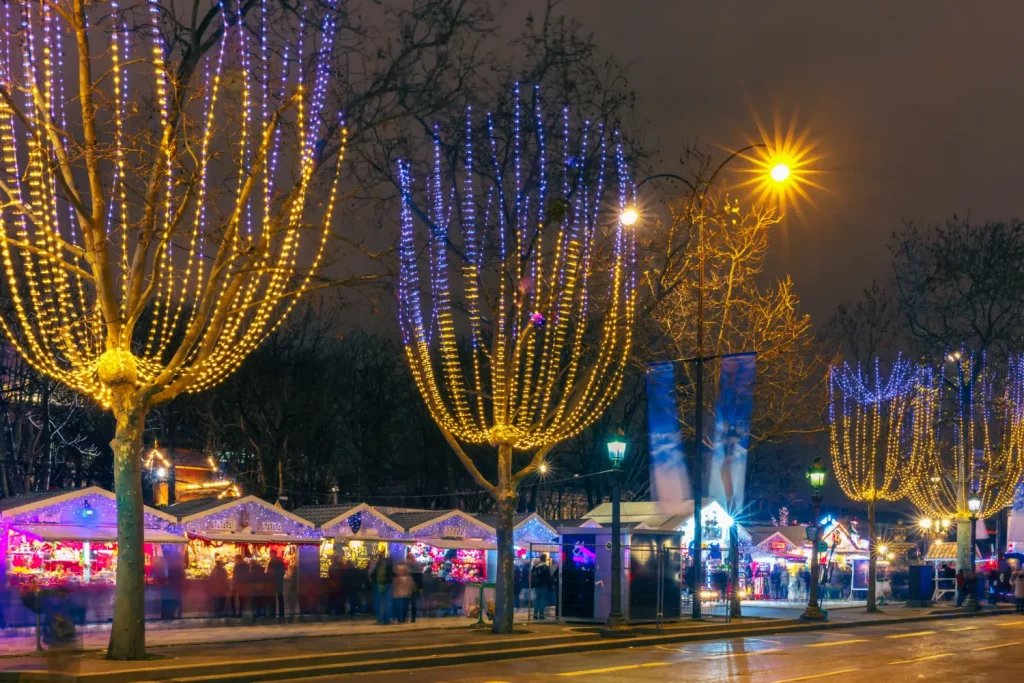 Marché de noël à Paris