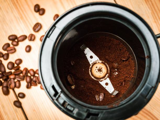 grains moulus Broyeur à grains de café