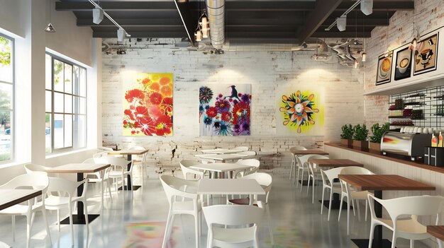 🎨 L'âme artistique : sculptures et littérature au Café Beaubourg