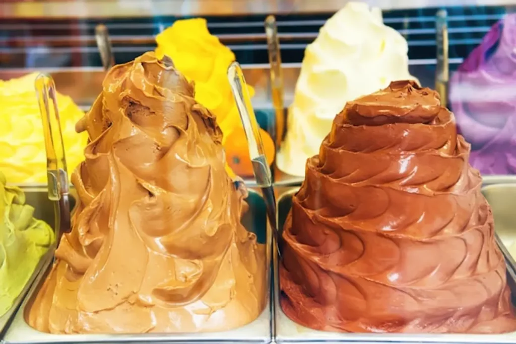 boulangerie flans colorés vitrine Paris