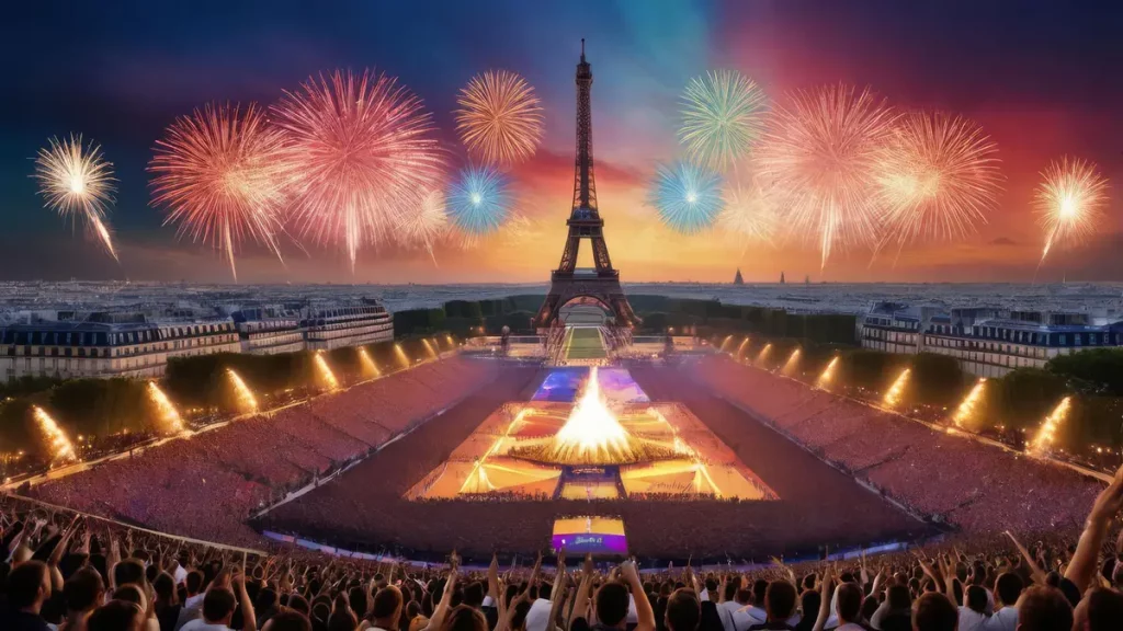 défilé 14 juillet Champs-Élysées feux d'artifice Paris