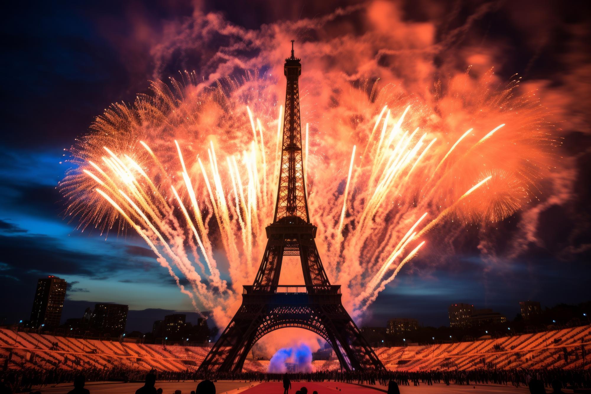 💥 Où voir les meilleurs feux d'artifice du 14 juillet à Paris ?