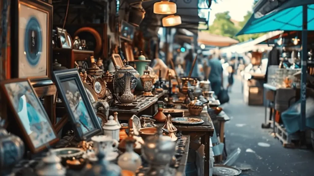 flea market Paris vintage antiques