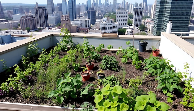 🌿 Les rooftops verdoyants : quand la nature rencontre la ville