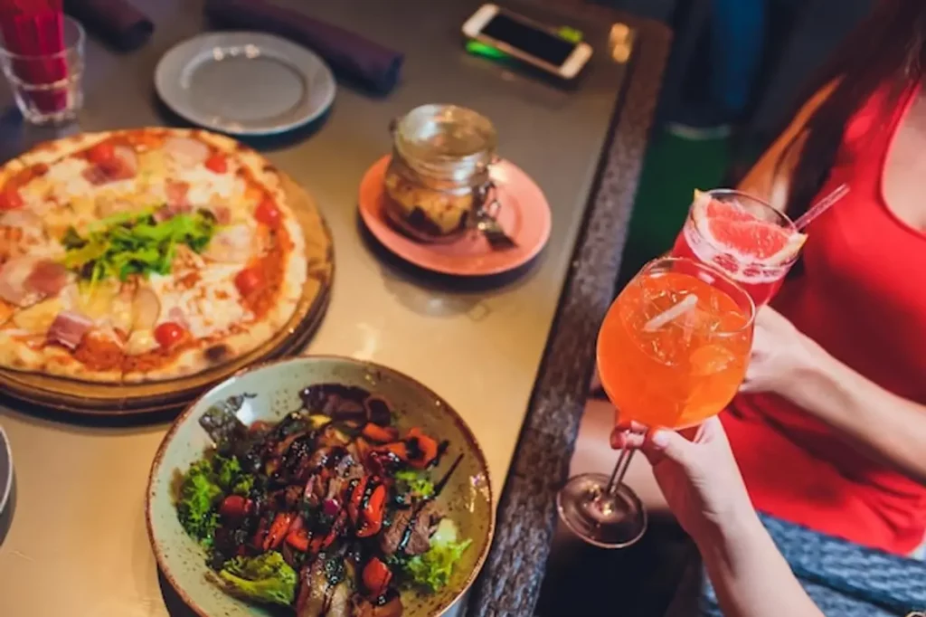 terrasse bar Belleville pizzas cocktails