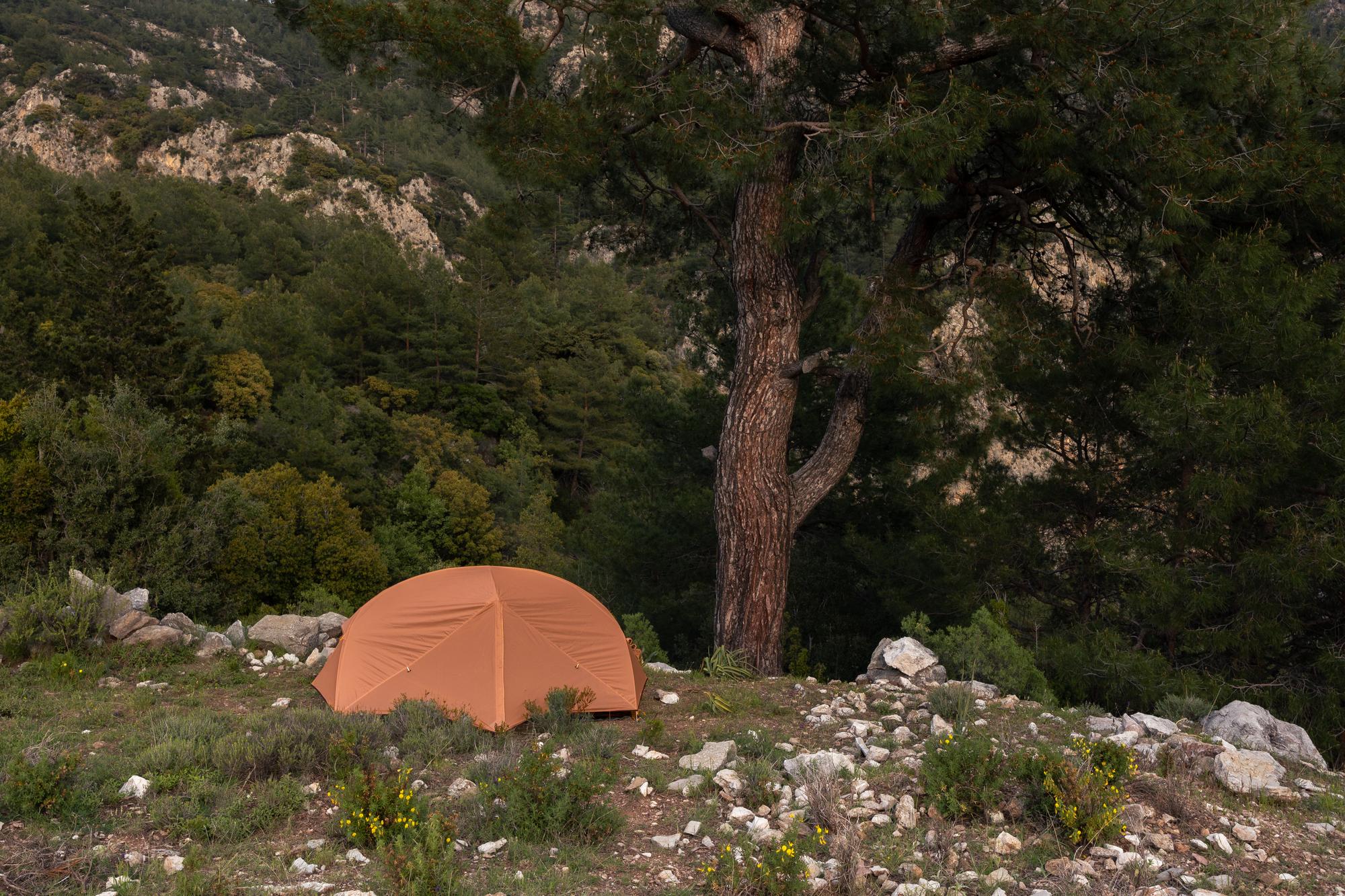 Tente en camping Drôme provençale