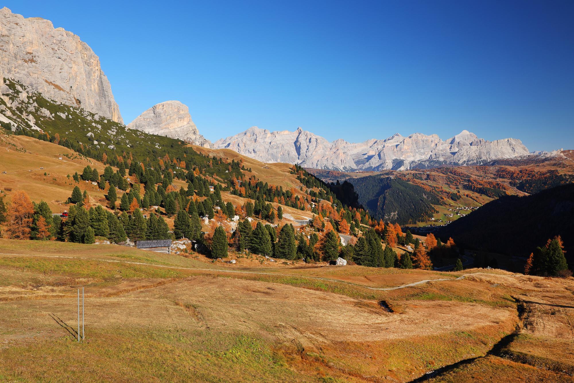 Paysage de montagne en Drôme