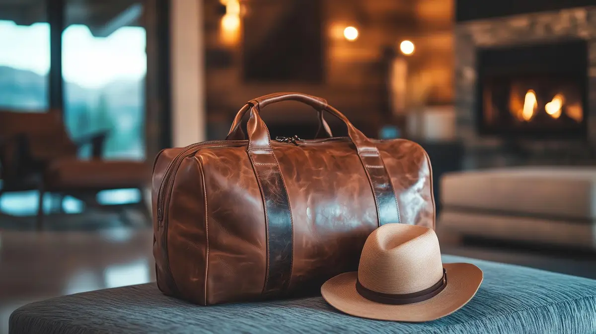 Sac de voyage cabine souple prêt pour un départ sans bagage en soute
